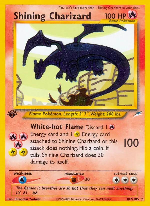 Shining Charizard, Neo Destiny #107
