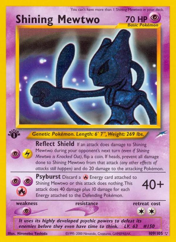 Shining Mewtwo, Neo Destiny #109