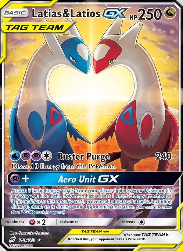 Latias & Latios GX, Team Up #170