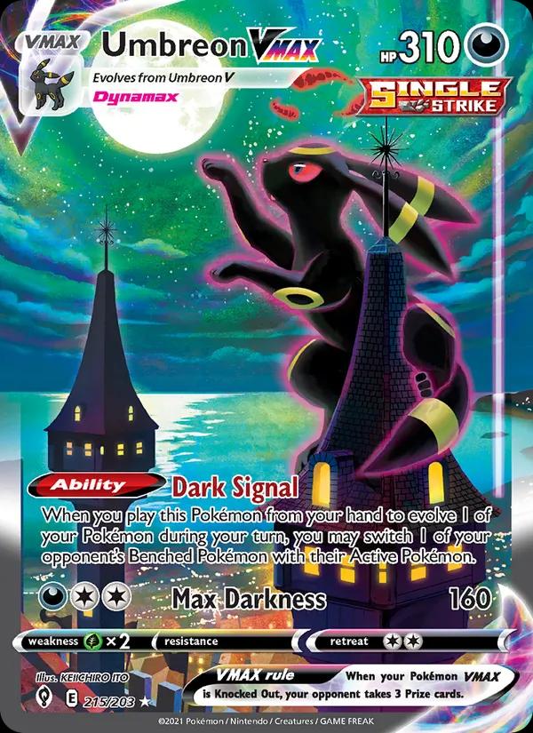 Umbreon VMAX, Evolving Skies #215